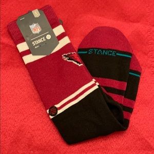 Arizona Cardinals Stance Men’s Large Socks NFL